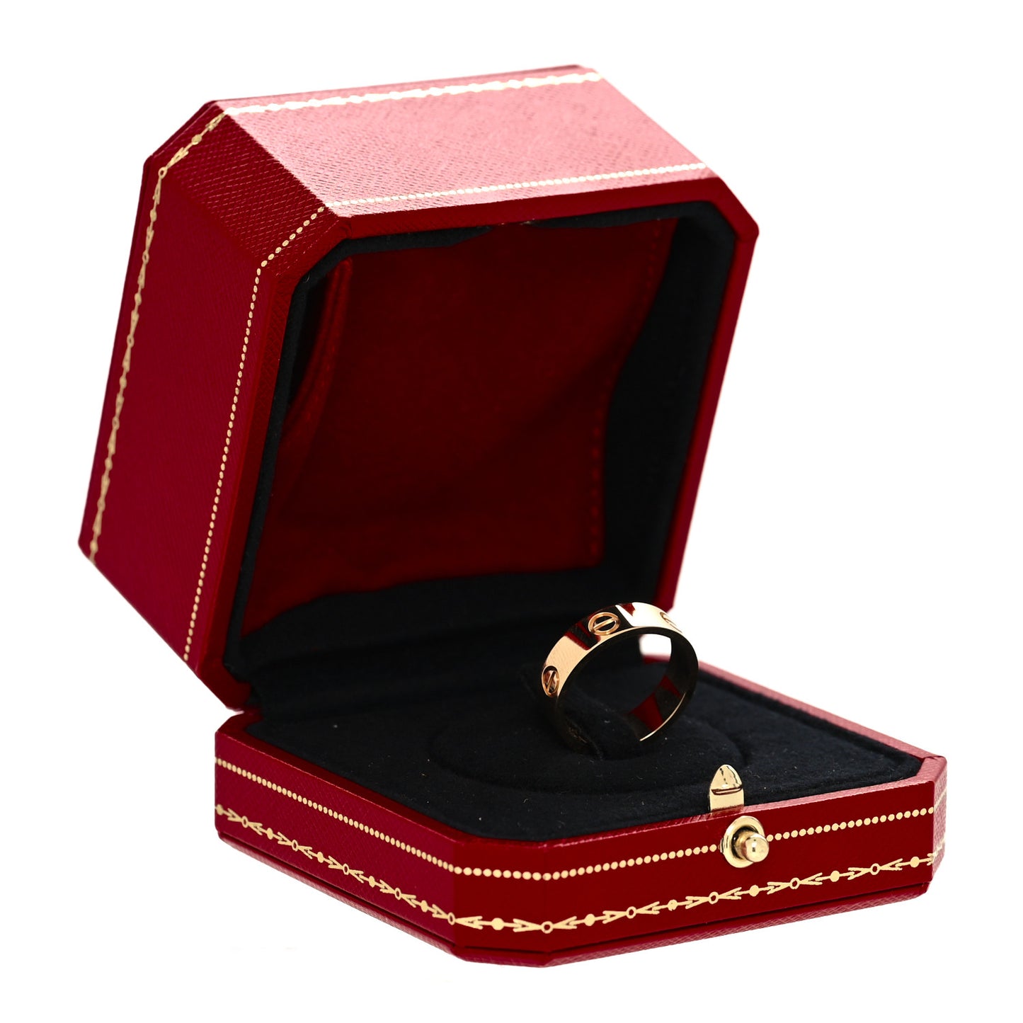 18K Yellow Gold 5.5mm LOVE Ring 56 7.5