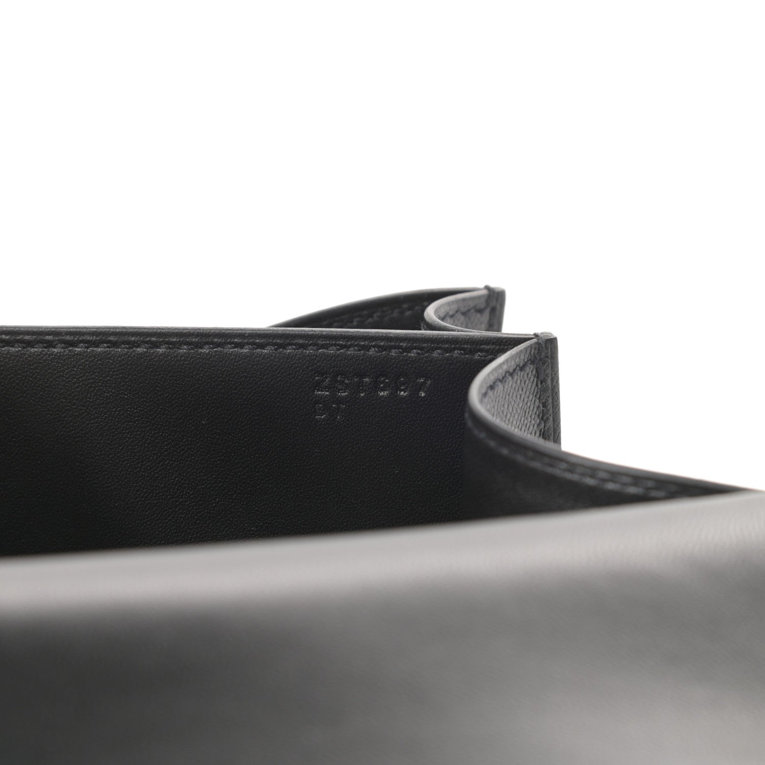 Hermes Grained Monsieur Lizard Constance 24 Black Ombre 8 of 13
