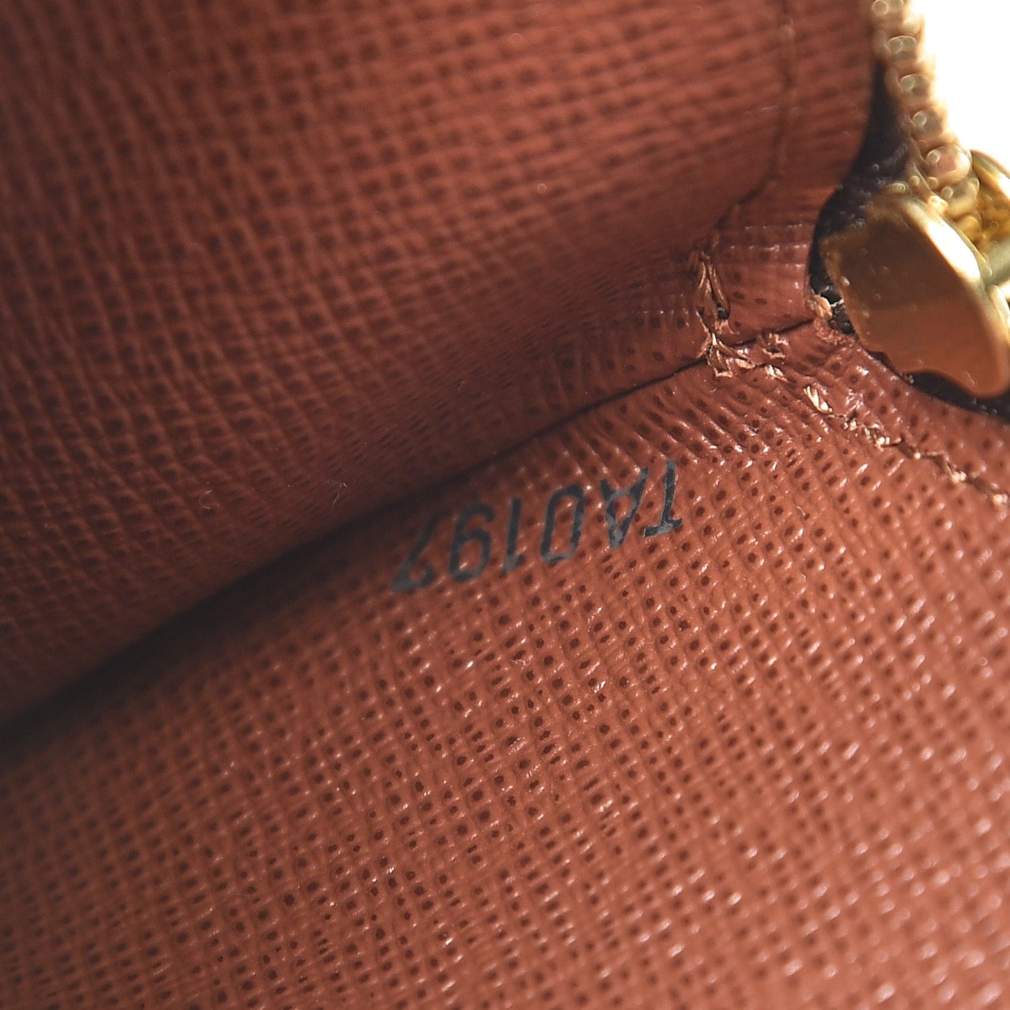 Monogram Round Coin Purse
