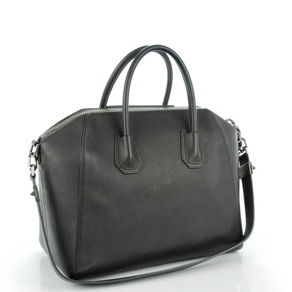 Givenchy Sugar Grained Goatskin Medium Antigona Grey 3 of 7