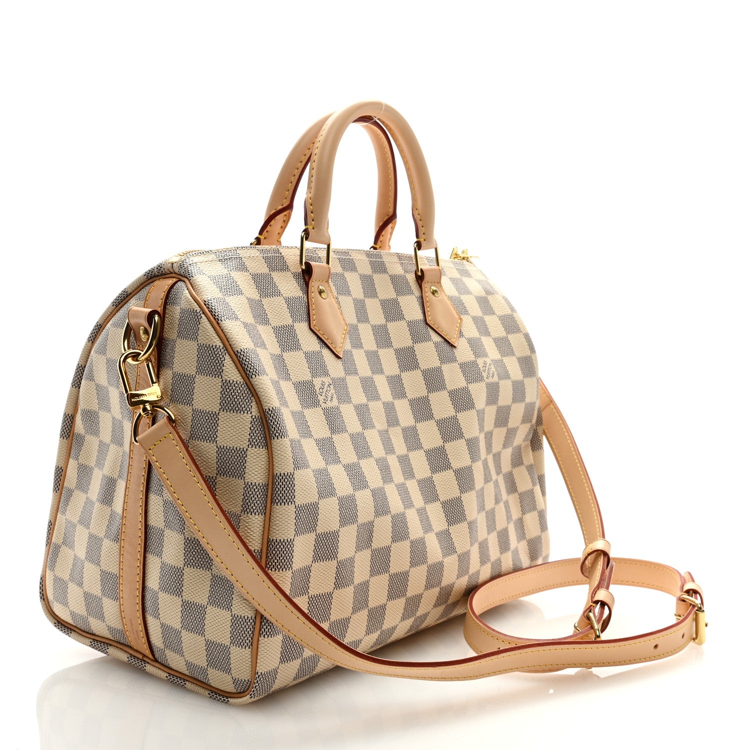Louis Vuitton Damier Azur Speedy Bandouliere 30 3 of 8