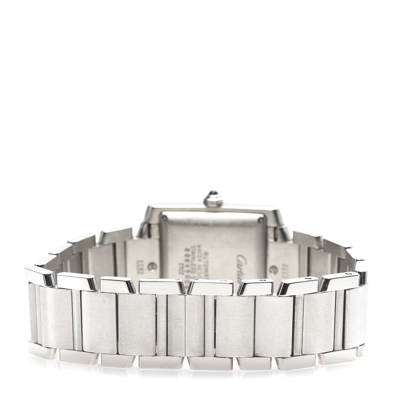 Cartier Stainless Steel 28mm Tank Francaise Automatic Watch 4 of 7