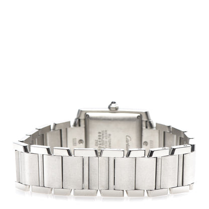 Cartier Stainless Steel 28mm Tank Francaise Automatic Watch 4 of 7