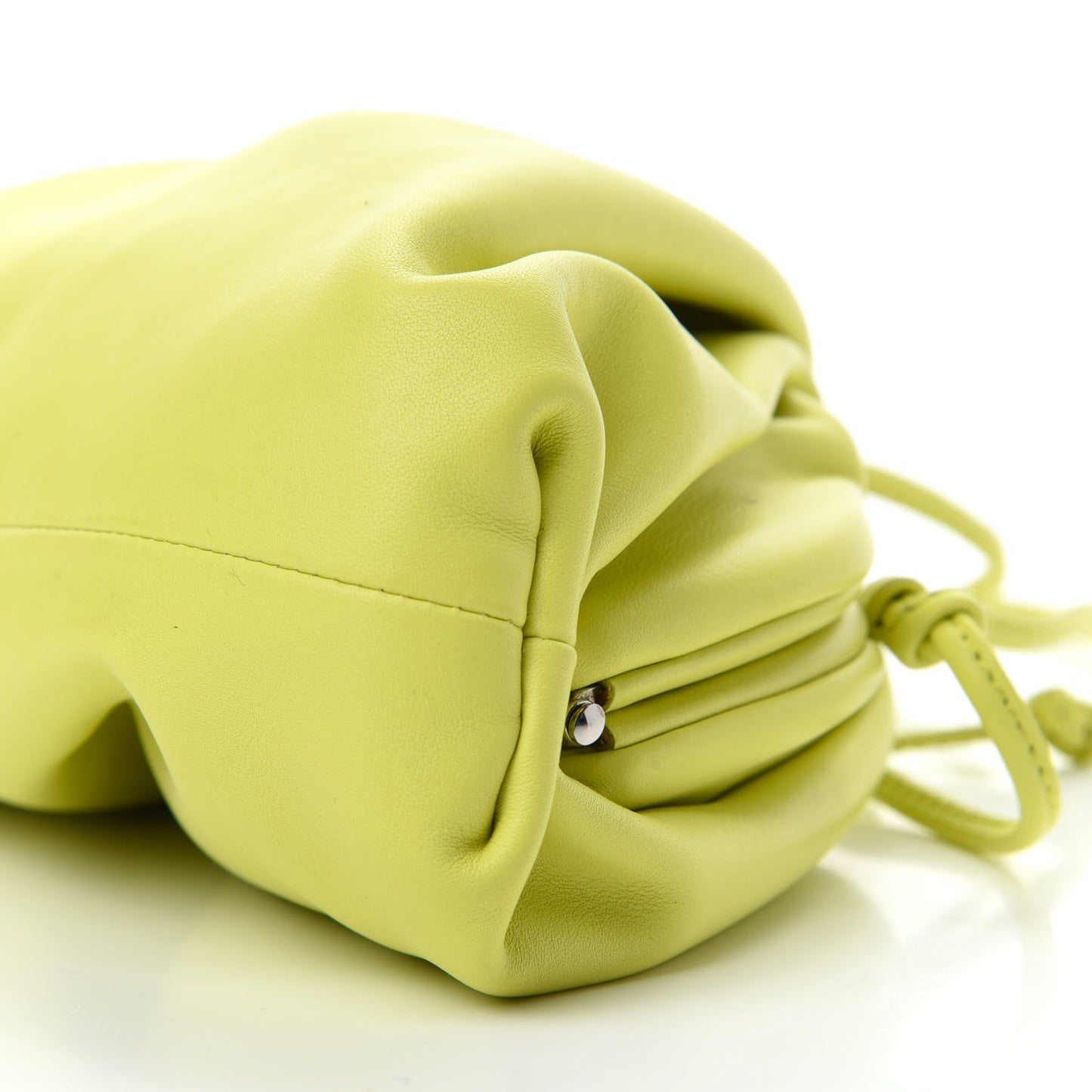 Butter Calfskin The Mini Pouch Seagrass
