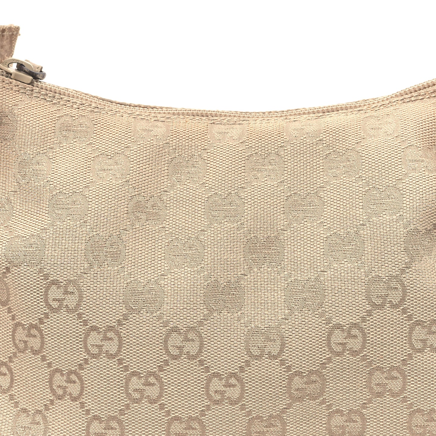 Monogram GG Signature Shoulder Bag Beige