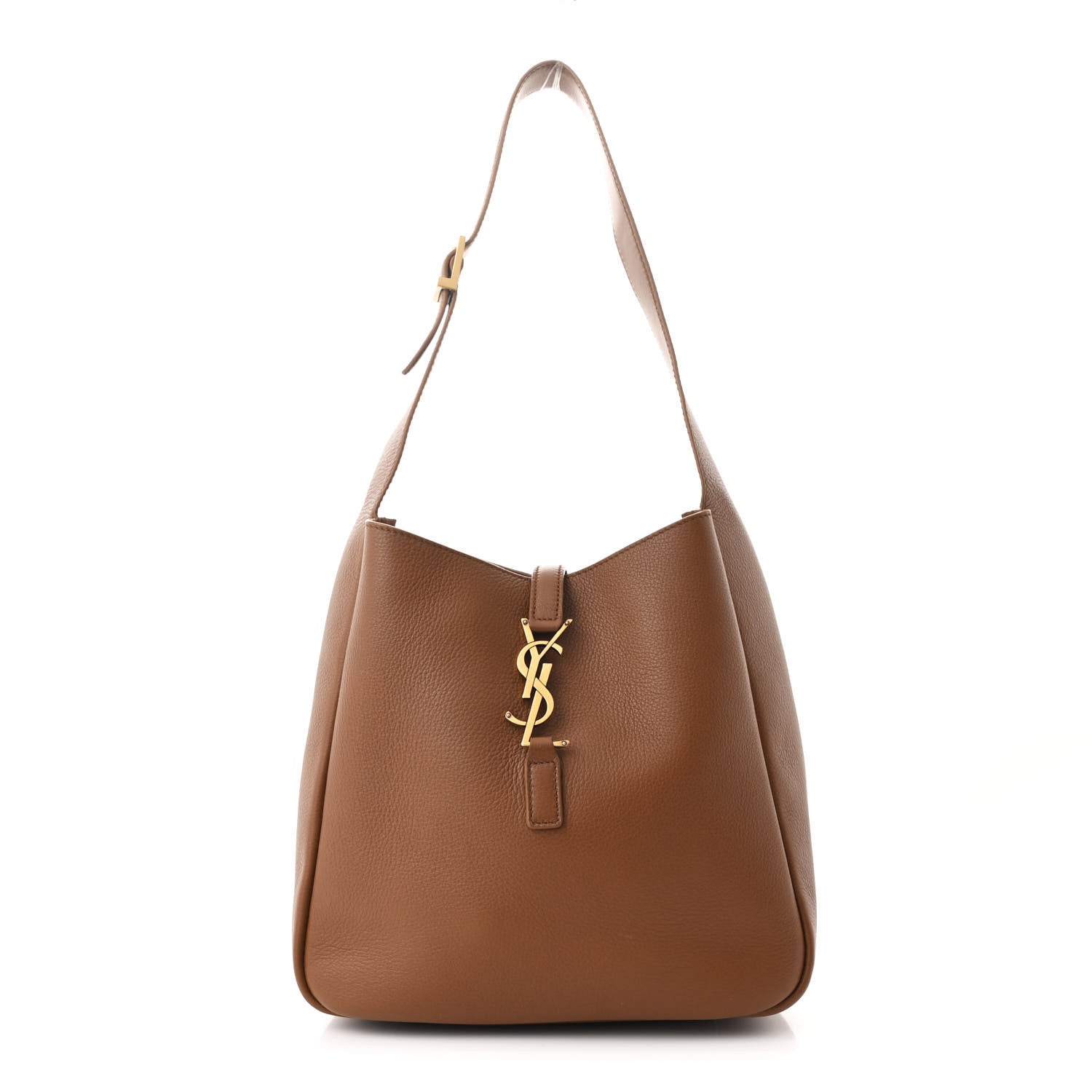 Saint Laurent Smooth Calfskin Small Le 5 A 7 Soft Hobo Fox 1 of 10