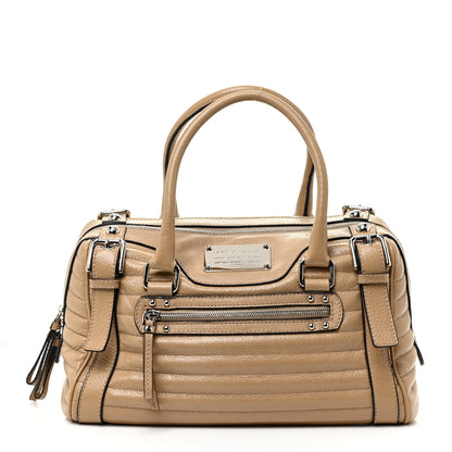 Dolce & Gabbana Grained Calfskin Easy Way Satchel Beige 1 of 20