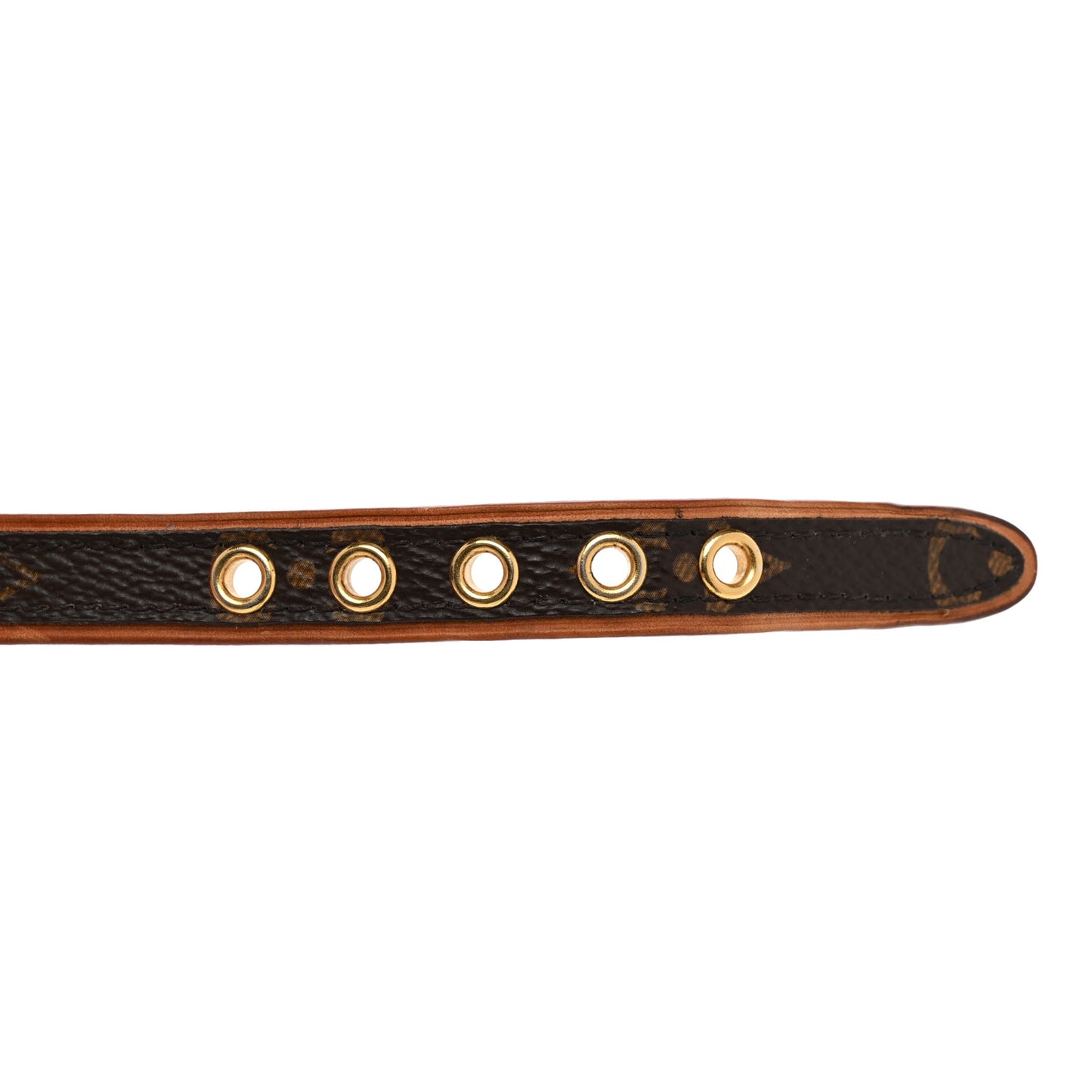 Monogram Baxter Dog Collar PM