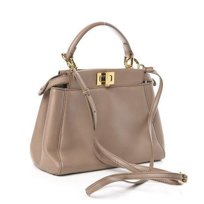 Fendi Nappa Mini Peekaboo Iconic Satchel Ratmusquet 3 of 10