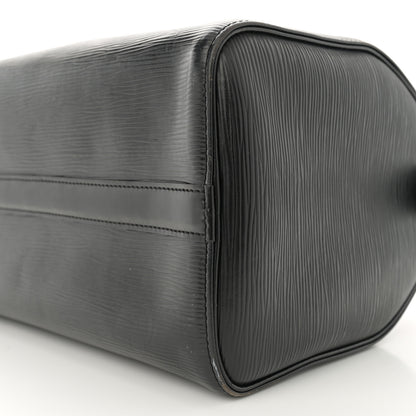 Louis Vuitton Epi Speedy 25 Black 9 of 17