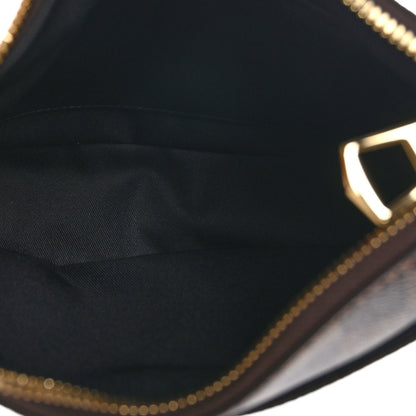 Louis Vuitton LOUIS VUITTON Damier Ebene Odeon PM Black 5 of 9
