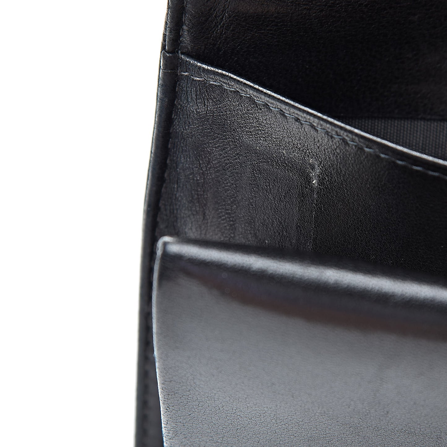 Caviar Timeless CC French Wallet Black