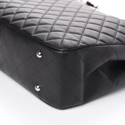 Chanel Calfskin Quilted Large Classic Shopping Tote Black 10 of 10
