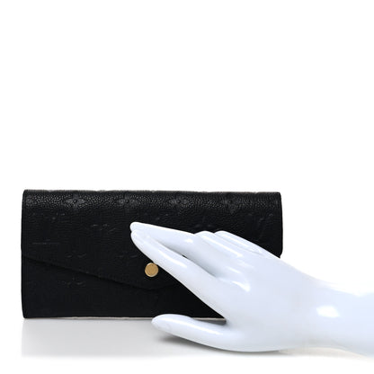 Louis Vuitton Empreinte Curieuse Wallet Black 2 of 8