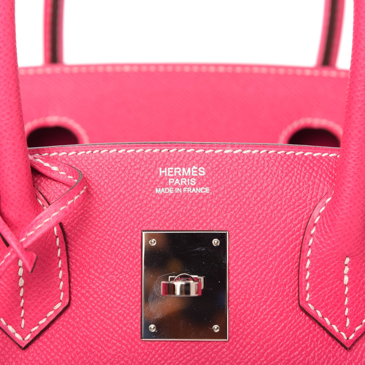 Hermes Epsom Birkin 30 Rose Tyrien 2 of 4