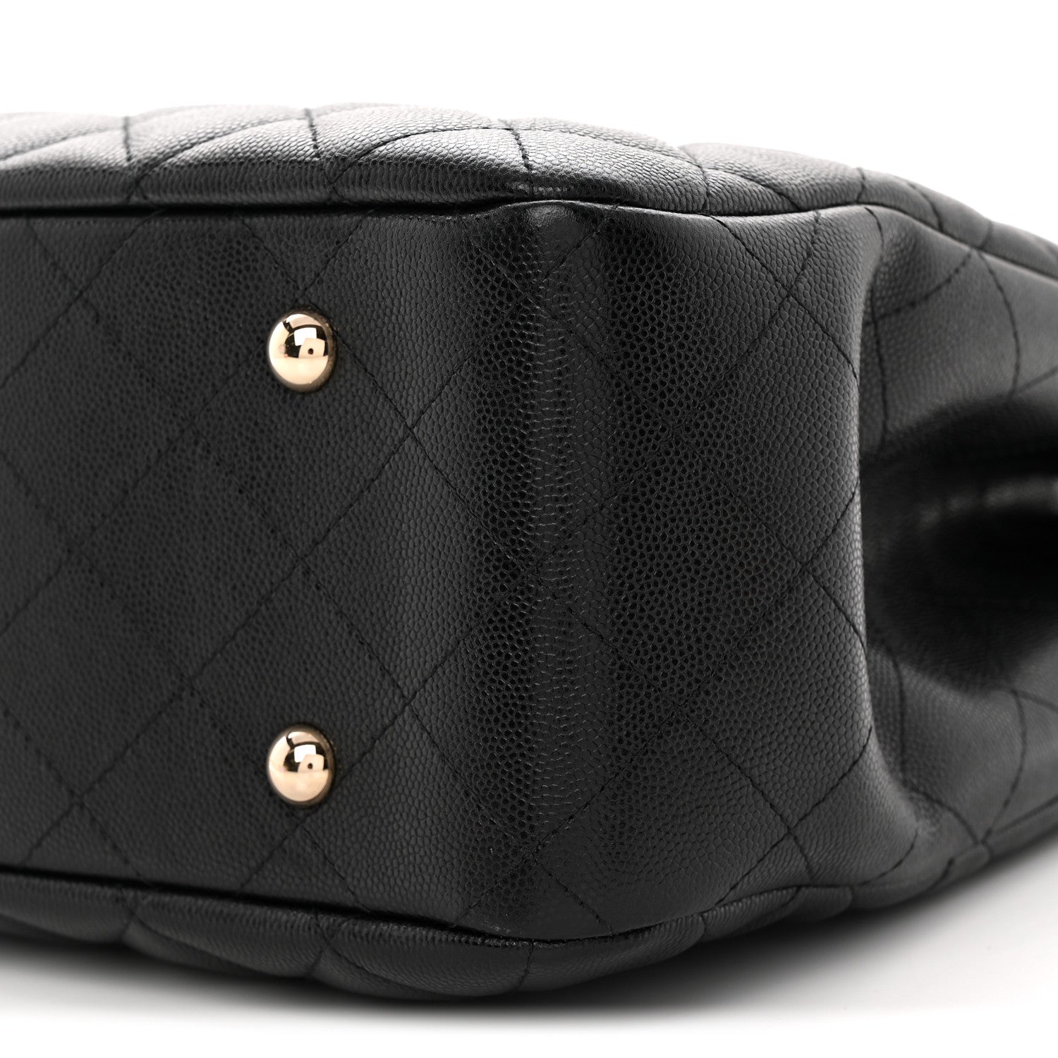 Chanel Caviar Quilted Large Shopping Tote Black 10 of 11