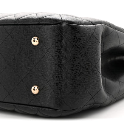Chanel Caviar Quilted Large Shopping Tote Black 10 of 11