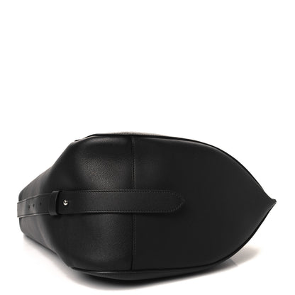Lanvin Calfskin Large Hook Bag Black 5 of 10