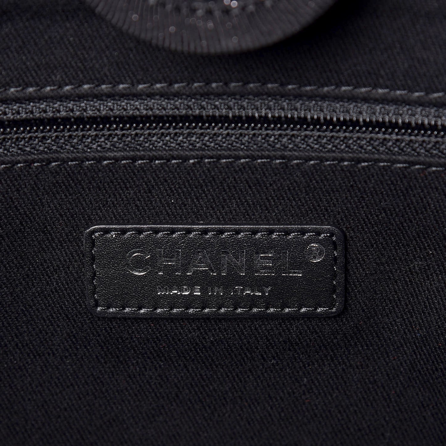 Lurex Boucle Small Deauville Tote Black
