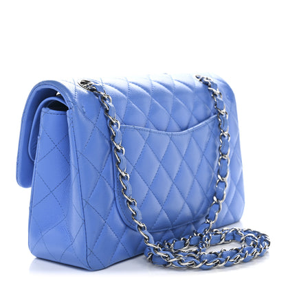 Chanel Caviar Quilted Small Double Flap Blue 2 of 11