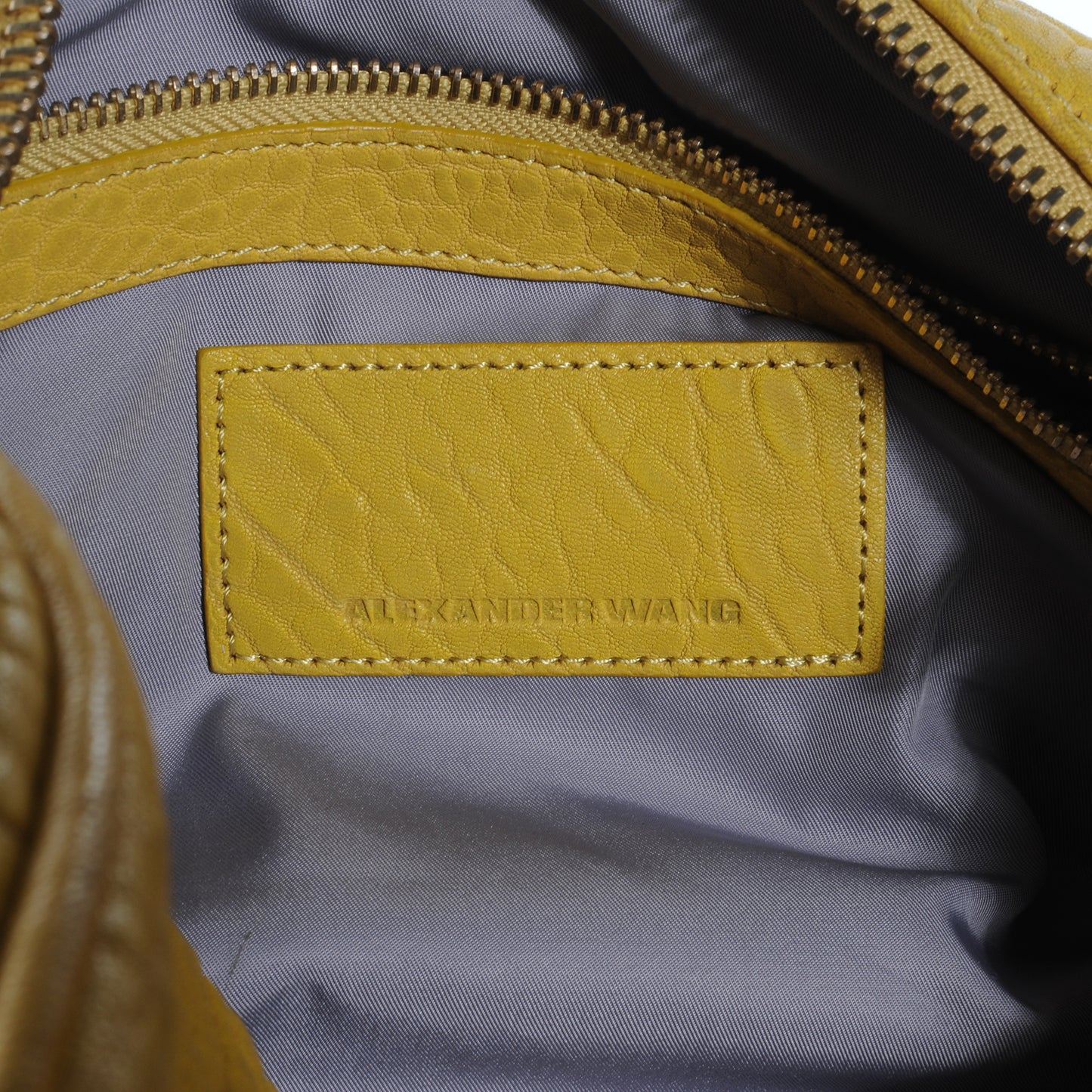 Leather Rocco Yellow