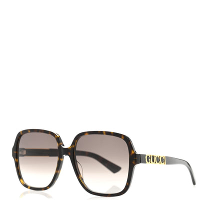 Gucci Oversized Square GG1189S Sunglasses Havana 1 of 9
