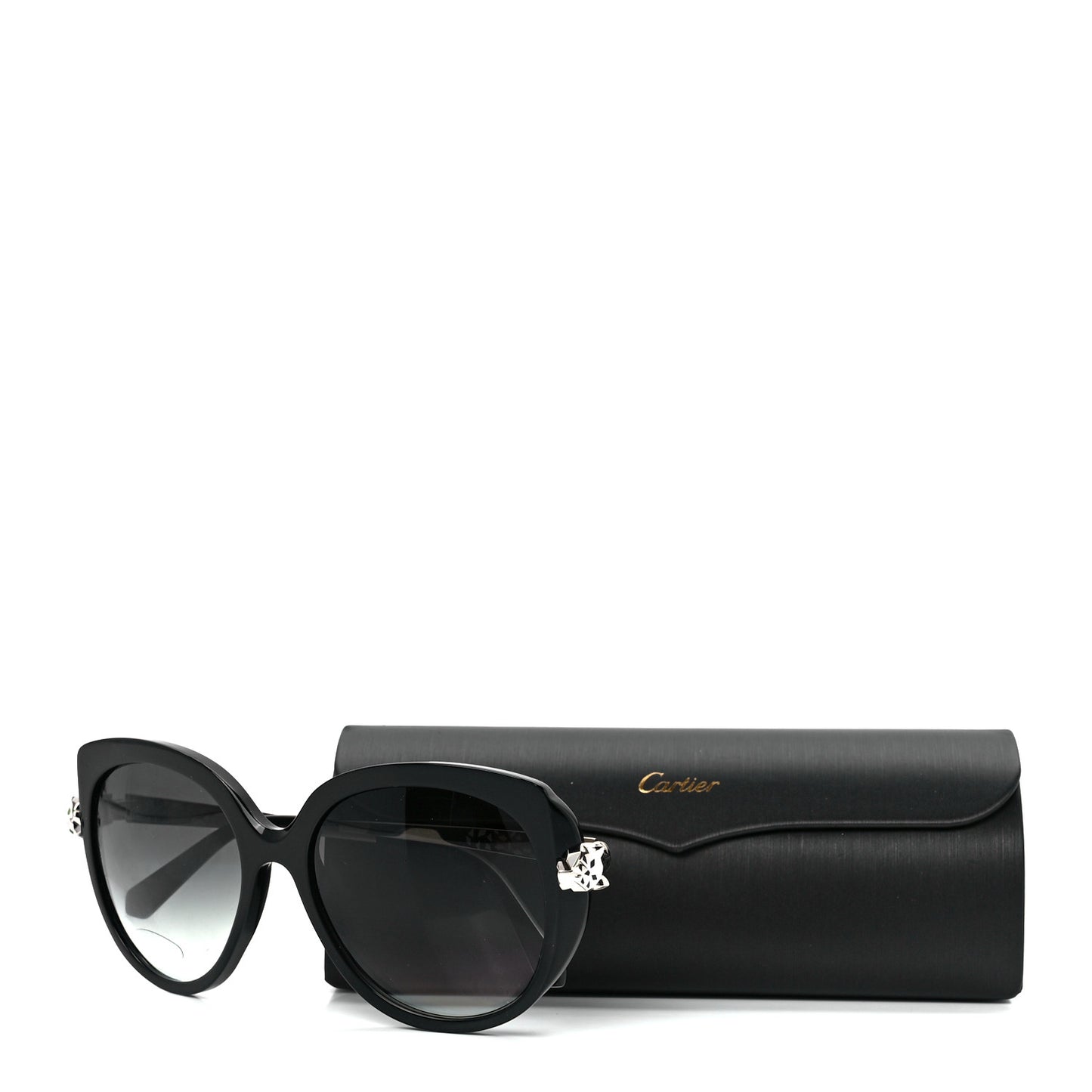 Panthere Wild De Cartier Sunglasses Black