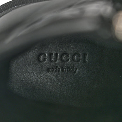 Gucci Nappa Frances GG Matelasse Platform Combat Boots 40 Black 8 of 13