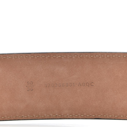Fendi Calfskin F is Fendi FF Flower Belt 90 36 Black 3 of 7