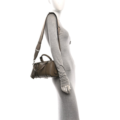 Gucci Piuma Calfskin Jumbo GG Embossed Mini Duffle Bag Good Taupe 2 of 11