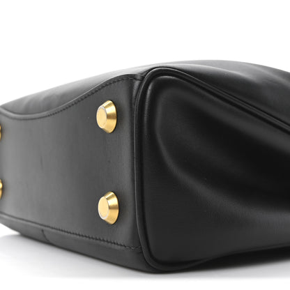 Balenciaga Natural Smooth Calfskin Mini Rodeo Top Handle Handbag Black 9 of 9