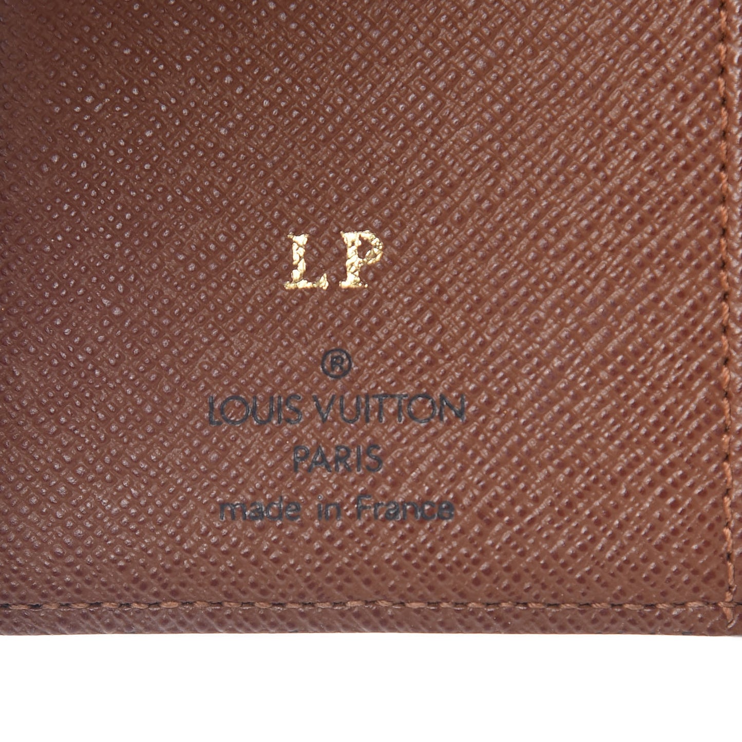 Monogram Small Ring Agenda Cover