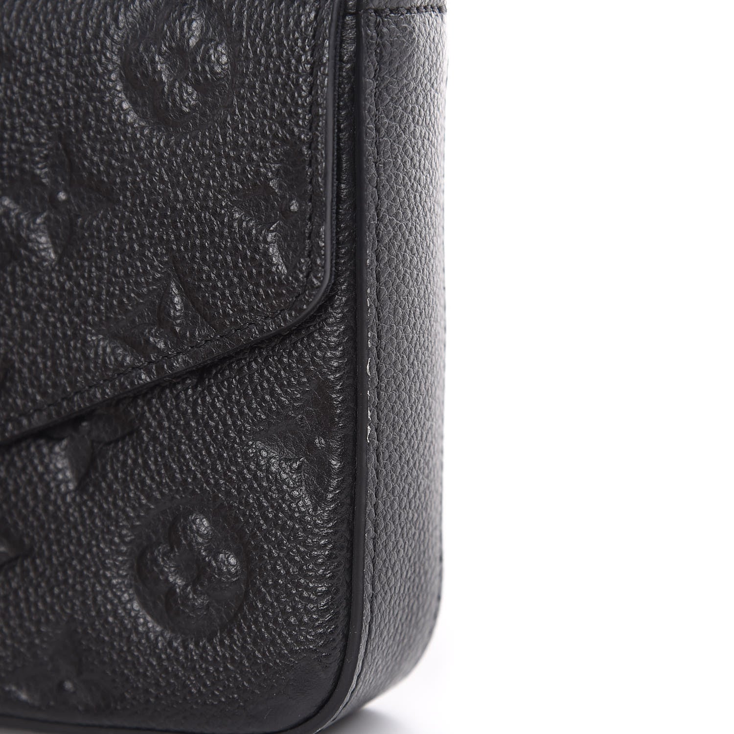 Louis Vuitton Empreinte Pochette Felicie Chain Wallet Black 11 of 12