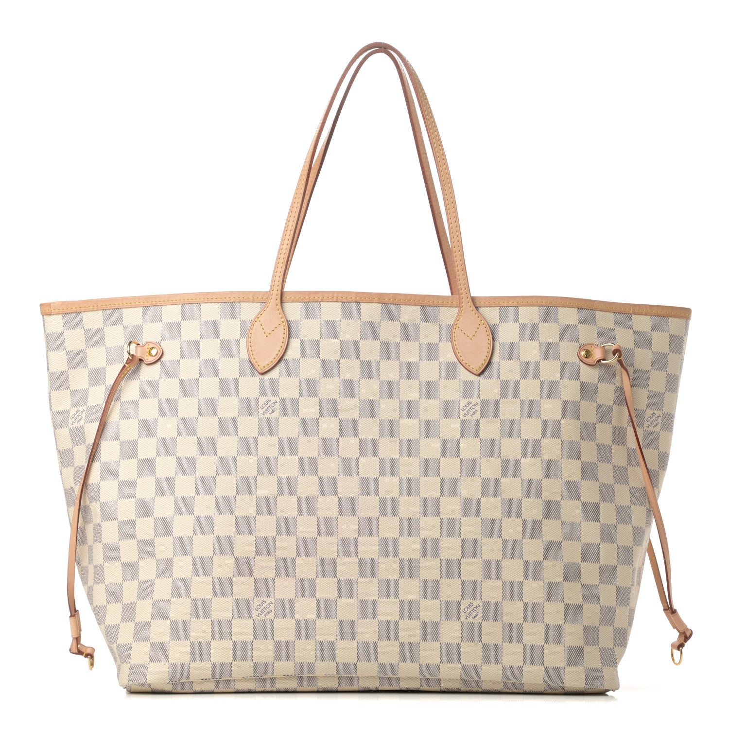 Louis Vuitton Damier Azur Neo Neverfull GM Rose Ballerine 1 of 13
