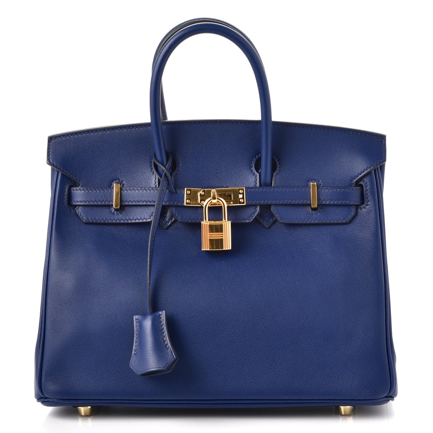 Hermes Swift Birkin 25 Bleu Saphir 1 of 38