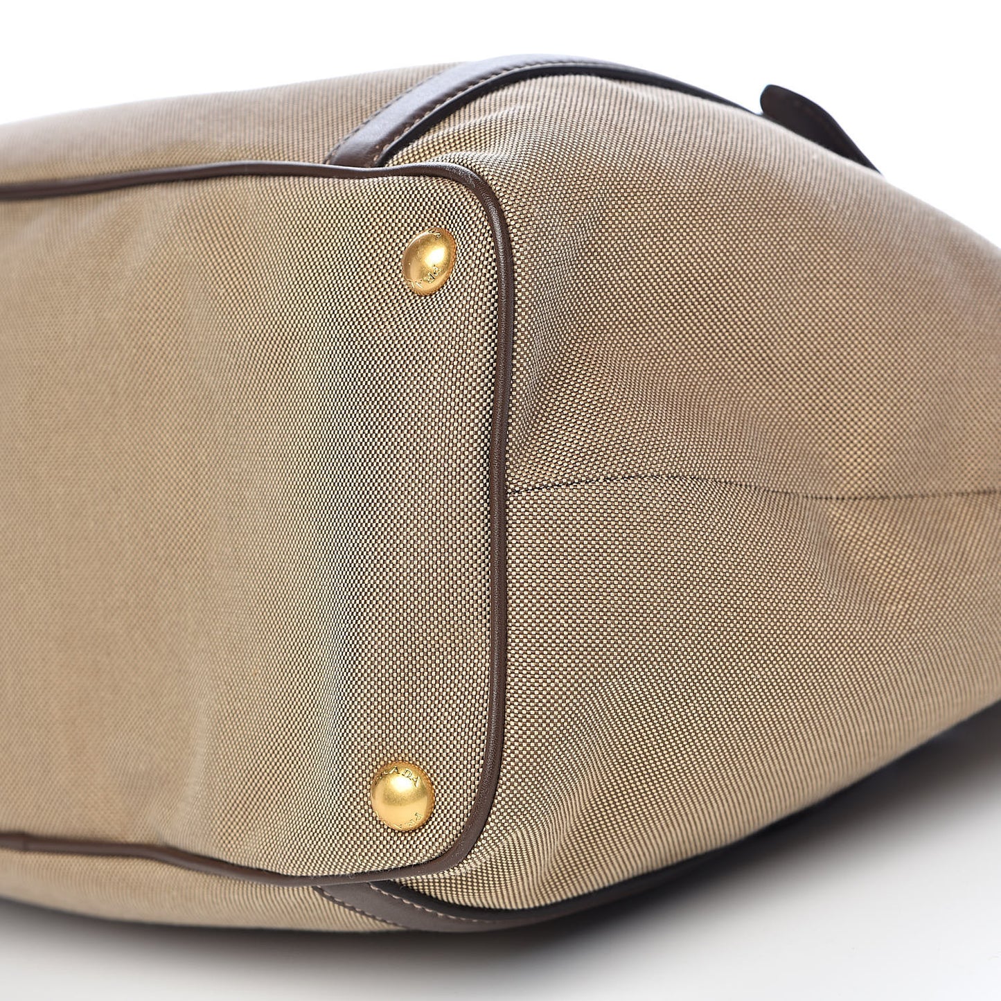 Jacquard Logo Tote Corda Bruciato