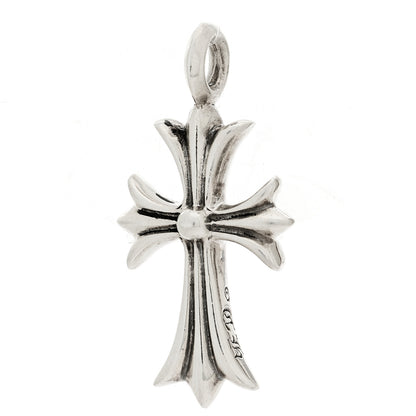 Chrome Hearts Sterling Silver Diamond CH Cross Pendant 3 of 5
