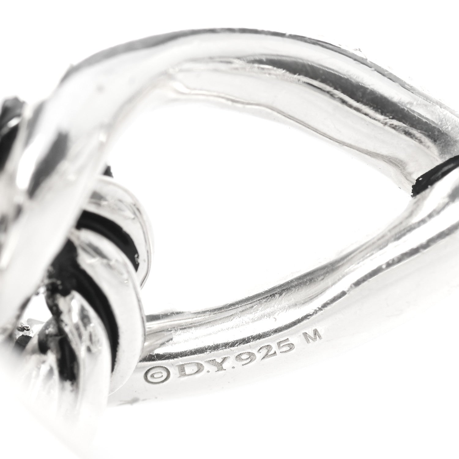 David Yurman Sterling Silver 33mm Continuance Bold Bracelet 4 of 4