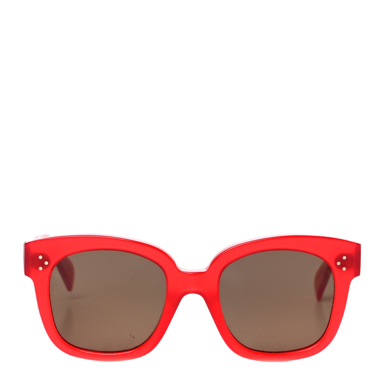 Celine Square Sunglasses CL40002U Milky Red 4 of 7