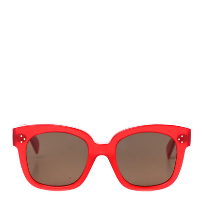 Celine Square Sunglasses CL40002U Milky Red 4 of 7