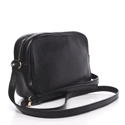 Gucci Pebbled Calfskin Small Soho Disco Bag Black 3 of 13
