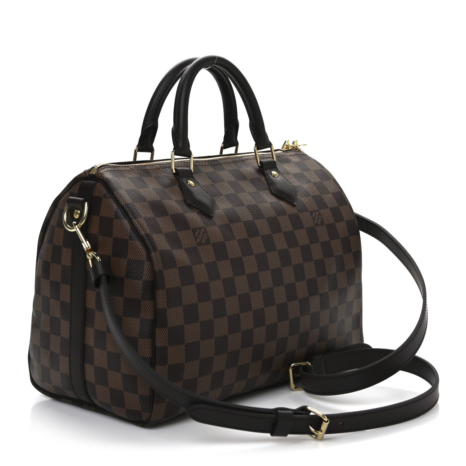 Louis Vuitton Damier Ebene Speedy Bandouliere 30 3 of 9