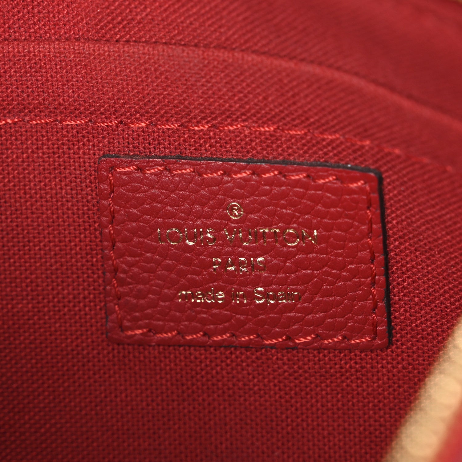 Louis Vuitton Monogram Pallas Clutch Cherry 6 of 10