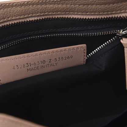Balenciaga Shiny Goatskin Silver Metallic Edge Hardware S City Rose Des Sables 7 of 10