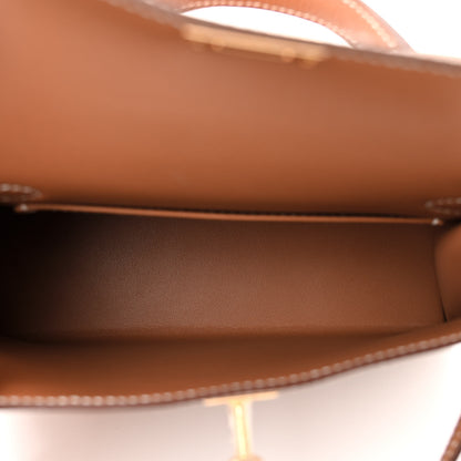 Hermes Epsom Mini Kelly Sellier 20 Gold 5 of 11