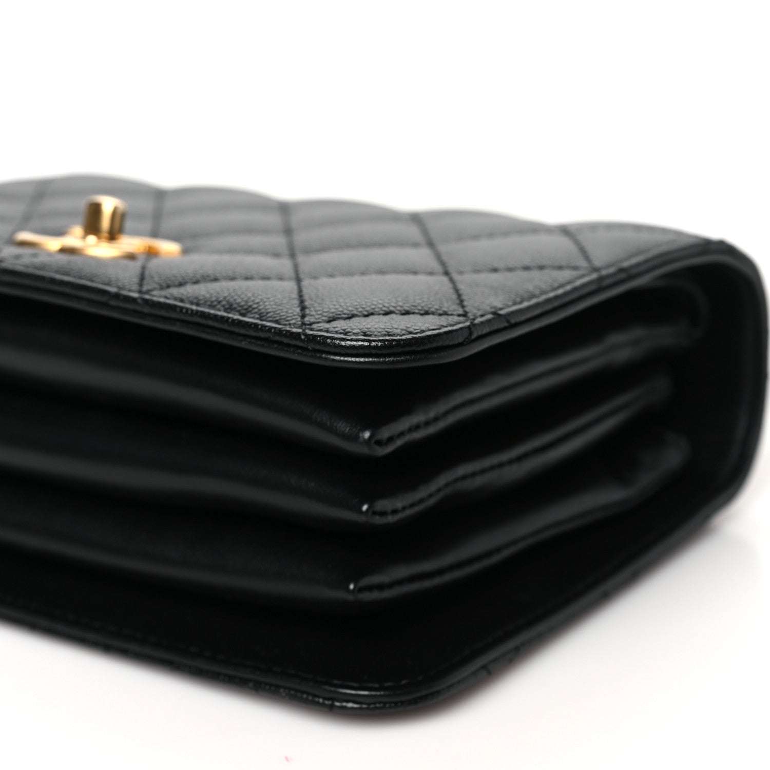 Chanel Caviar Quilted Mini Top Handle Flap Black 10 of 11