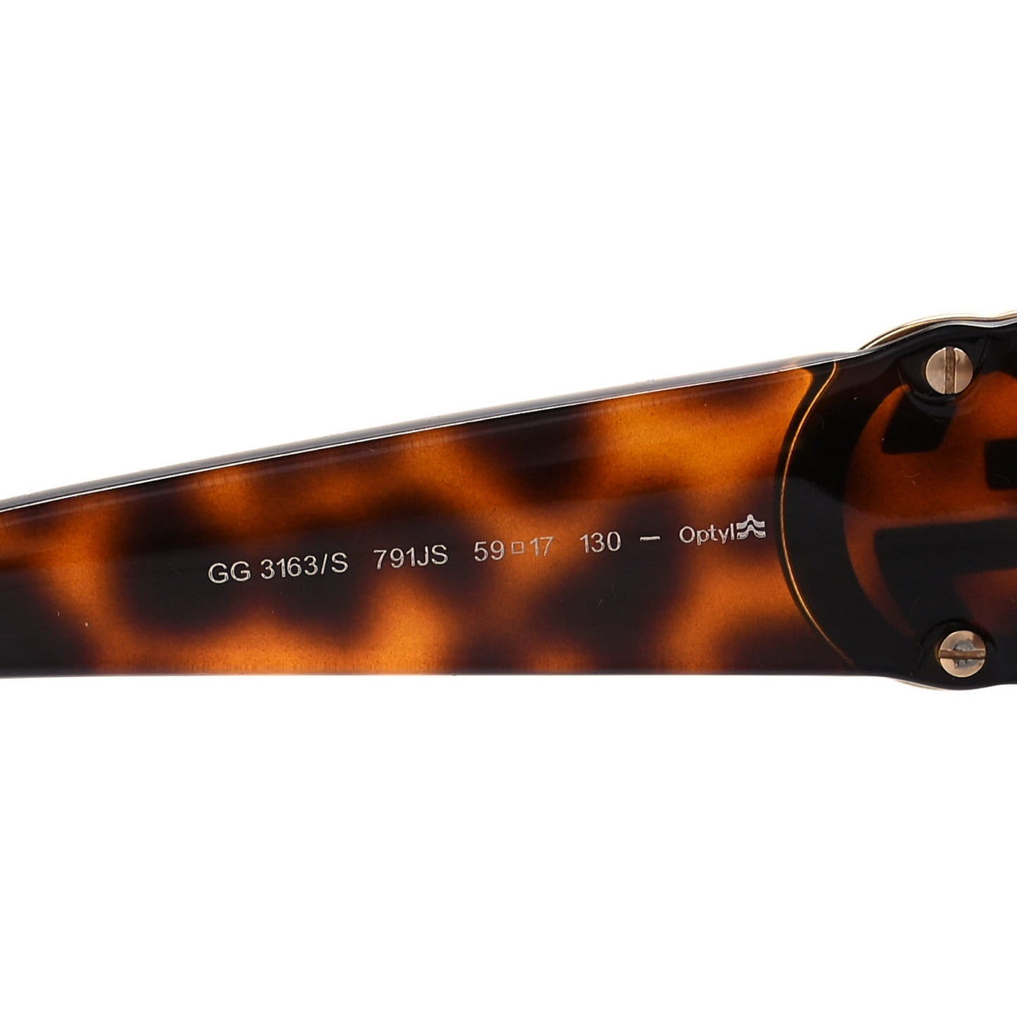Acetate GG Sunglasses 3163S Tortoise