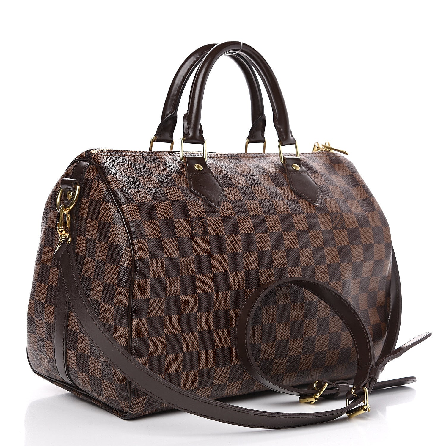 Louis Vuitton Damier Ebene Speedy Bandouliere 30 2 of 11
