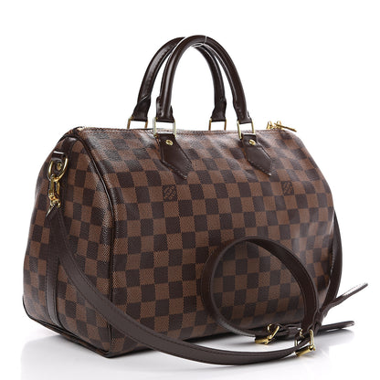 Louis Vuitton Damier Ebene Speedy Bandouliere 30 2 of 11