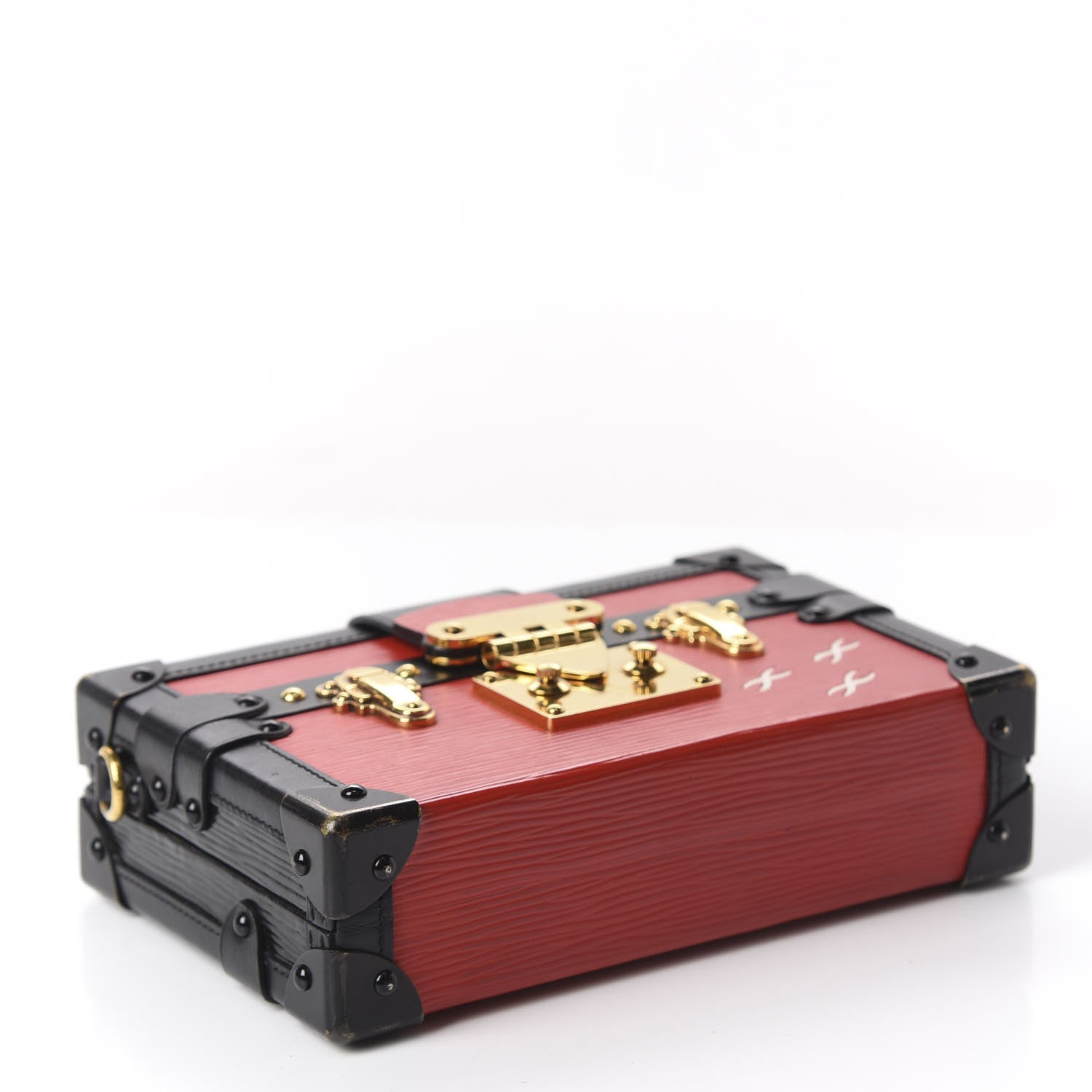 Louis Vuitton Epi Petite Malle Coquelicot 3 of 9